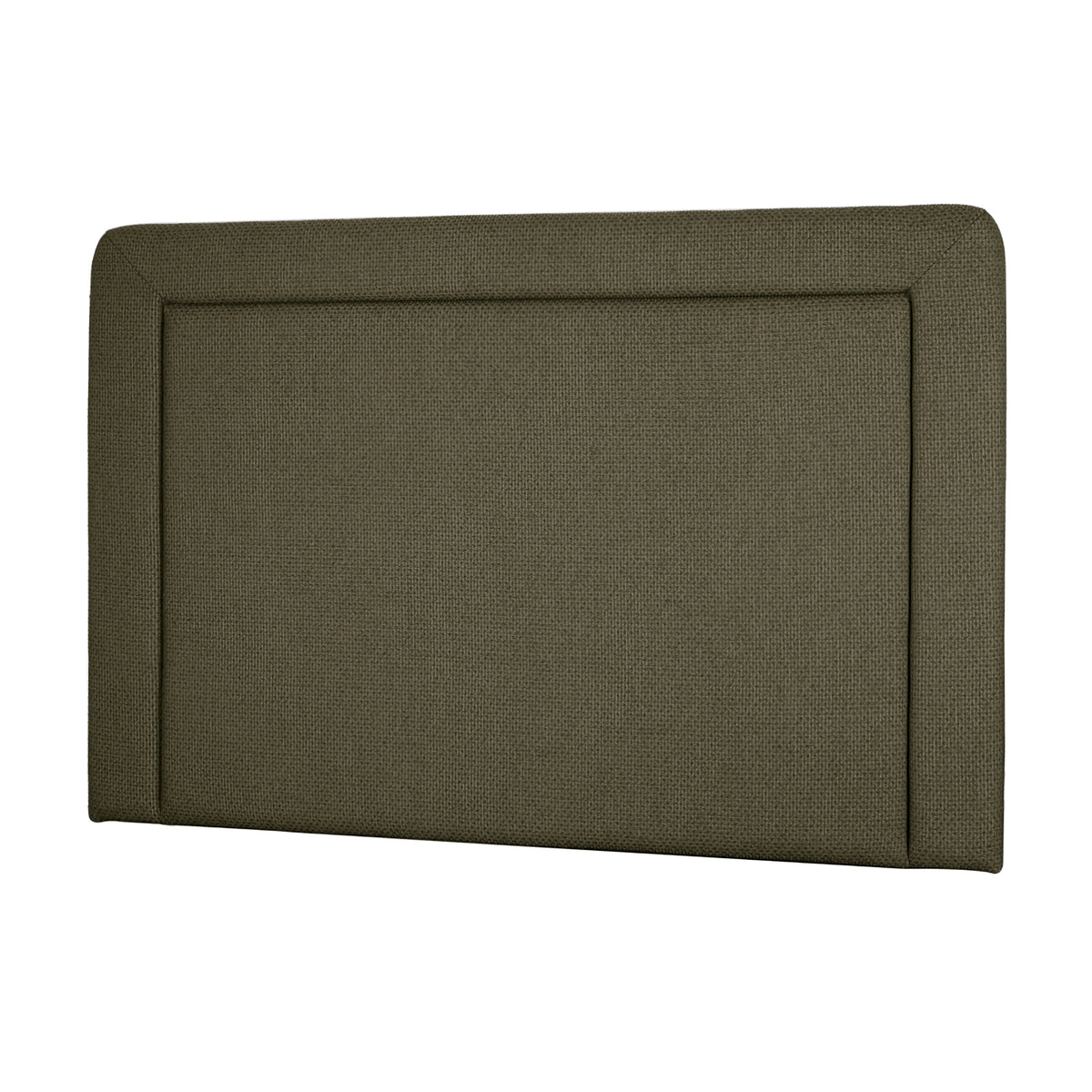 Kennedy 190cm Chenille Bedhead King Olive