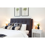Kiama Bed Frame Grey Queen 