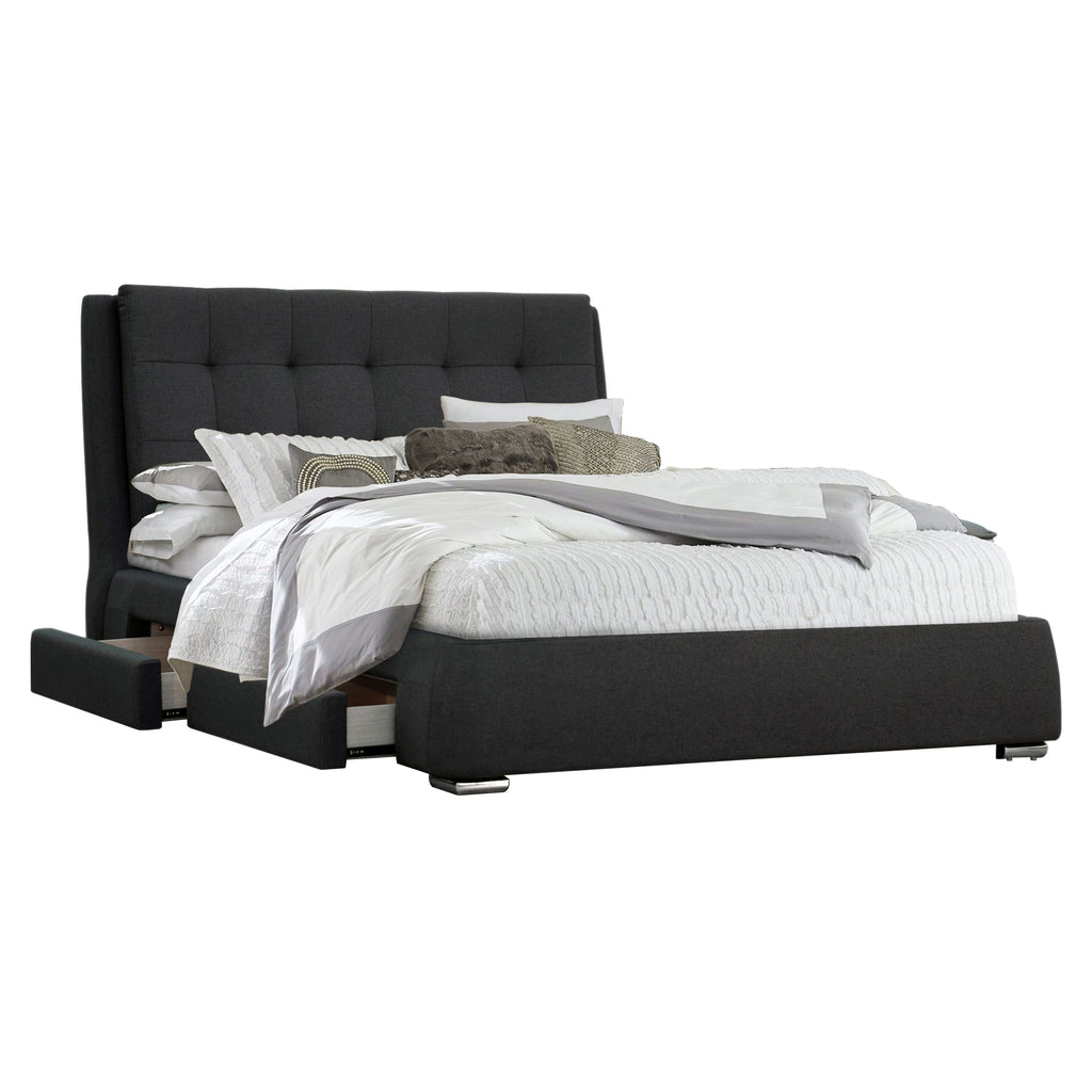 Kiama Bed Frame Grey Queen 