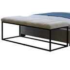 Klim 150cm Bed End Seat Bench Ottoman Grey