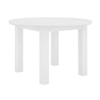 Laelia 120cm Round Dining Table Solid Acacia Wood  White