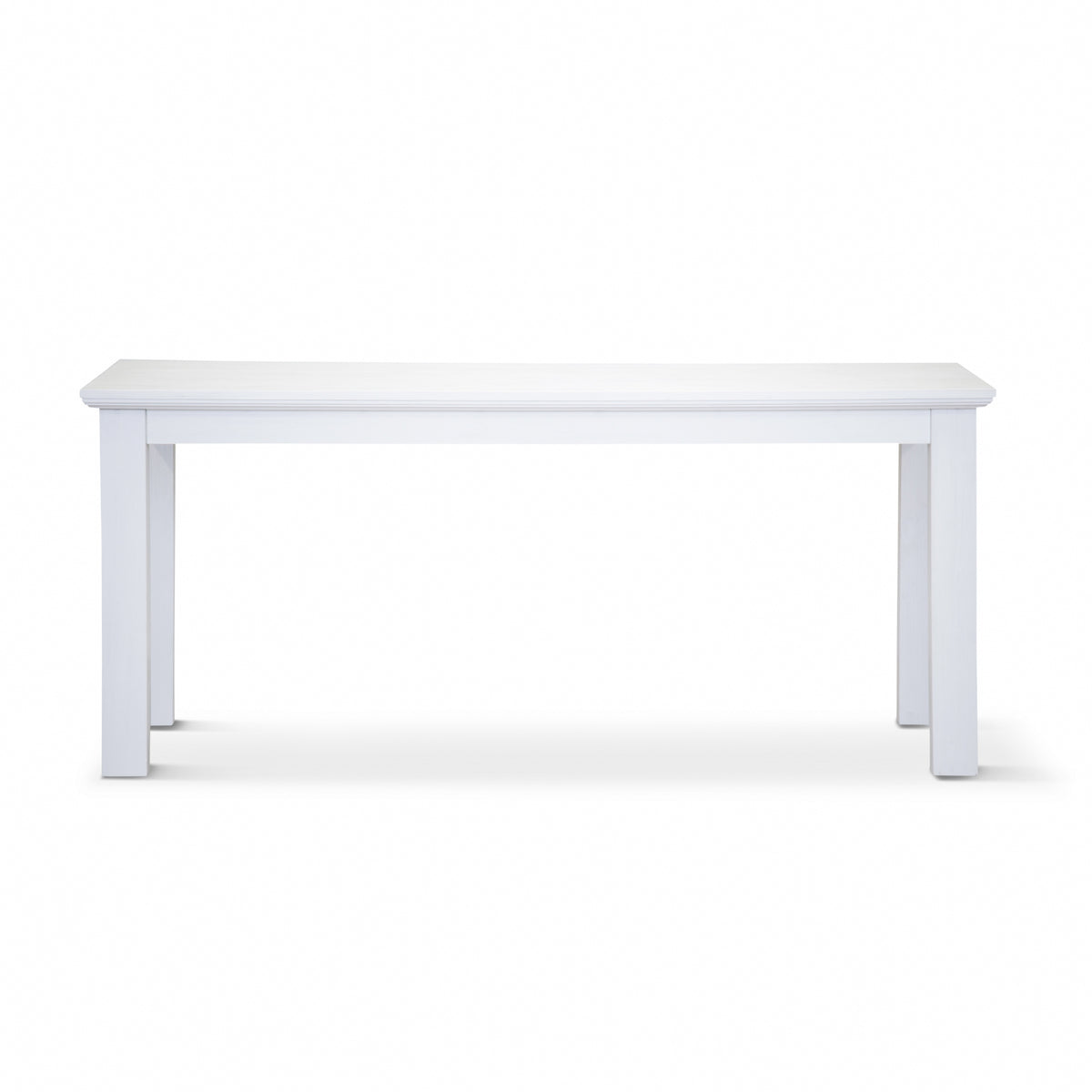 Laelia Dining Table 220cm Solid Acacia Timber Wood Coastal Furniture - White