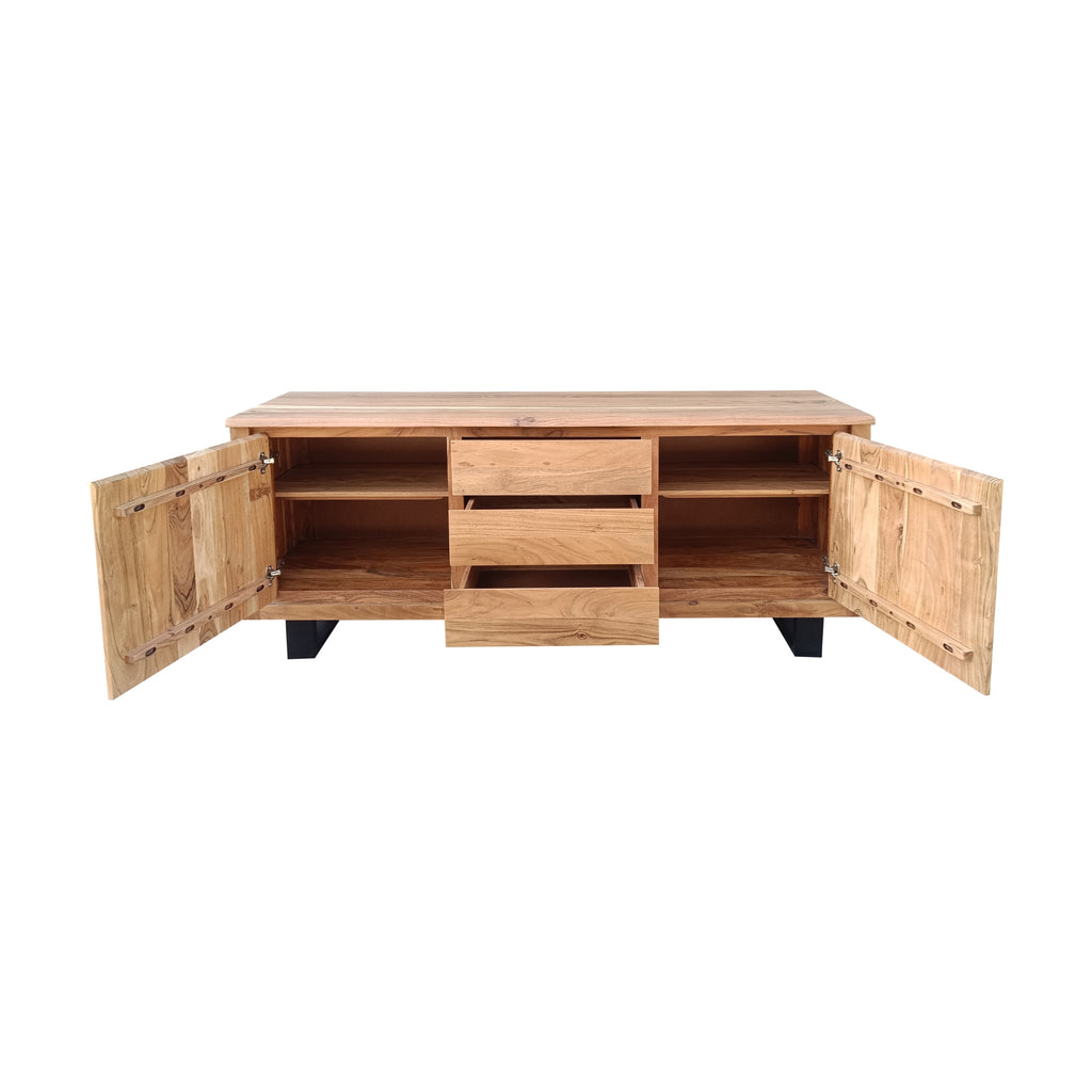 Lantana 166cm Buffet Table Natural