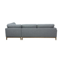 Laurie 3 Seater Fabric Sofa RHF Chaise Grey