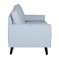 Lexi Fabric Sofa Couch 2 Seater Light Blue