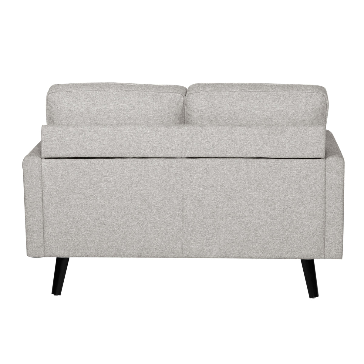 Lexi Fabric Sofa Couch 2 Seater Light Grey