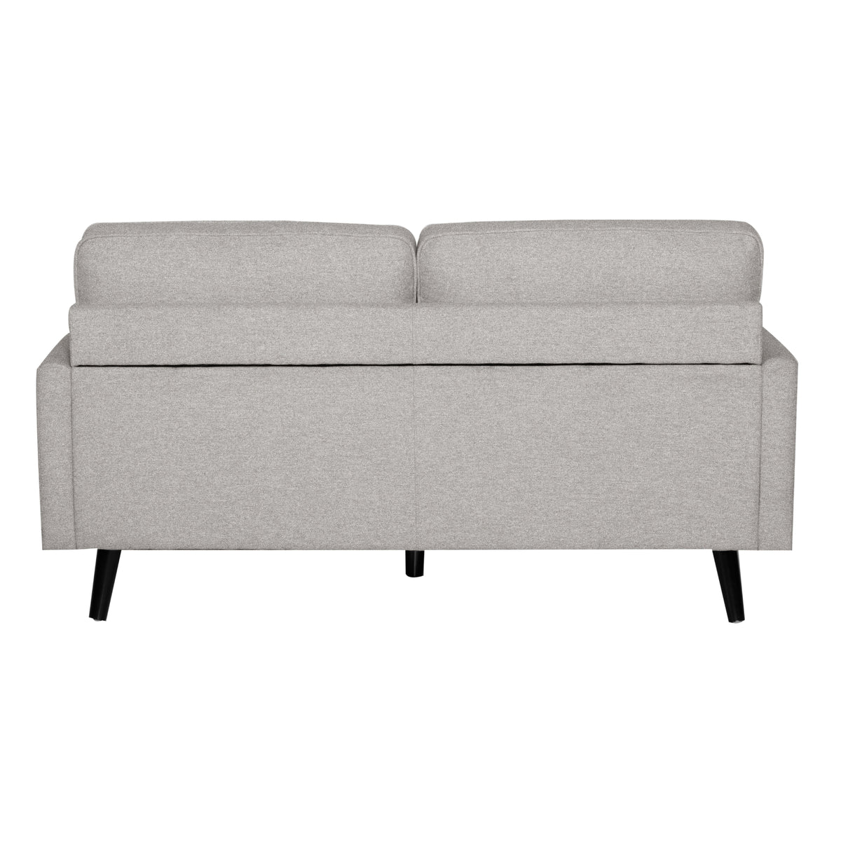 Lexi Fabric Sofa Couch 2.5 Seater Light Grey