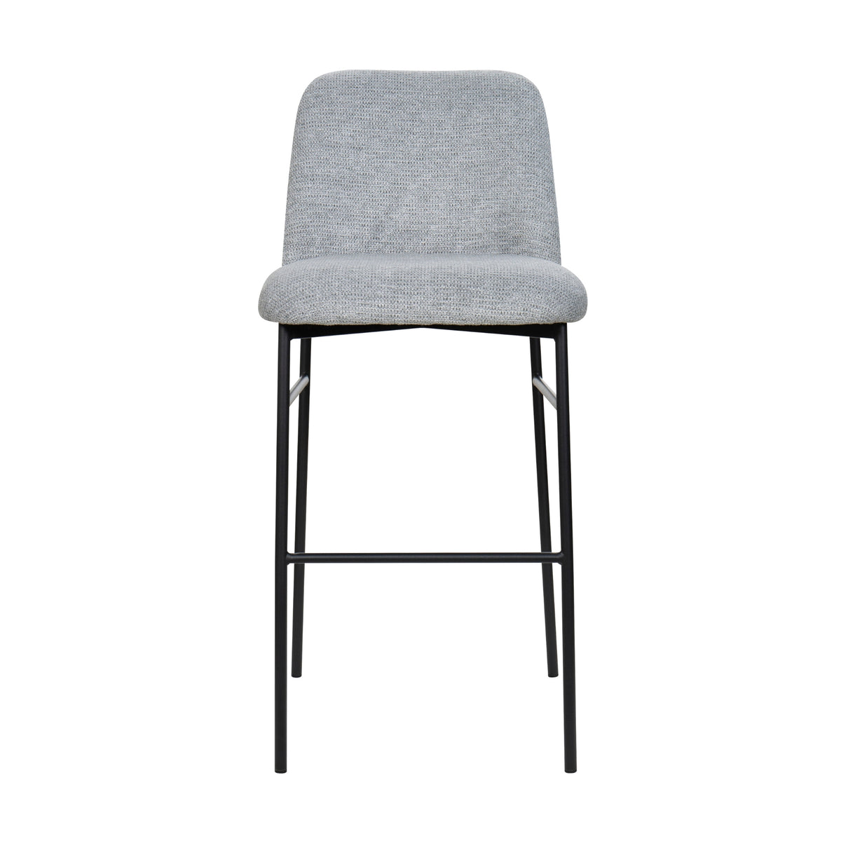 Libra 2pc Set Bar Stool Dining Chair Grey