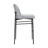 Libra 2pc Set Bar Stool Dining Chair Grey