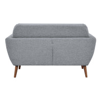 Lilliana Fabric Sofa 2 Seater Light Grey