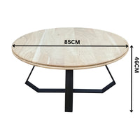 Loft Round Coffee Table Natural