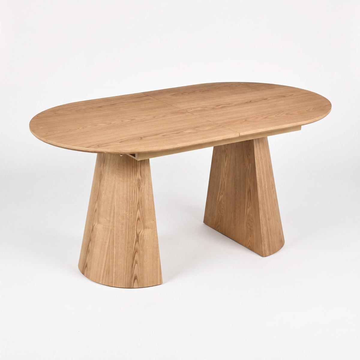 Lokley Oval Dining Table 160-200cm Extension Oak