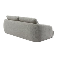 Luca 3 Seater Chenille Sofa Almond