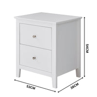 Luna Bedside White