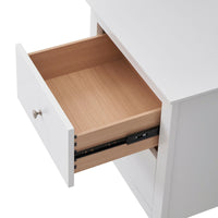 Luna Bedside White