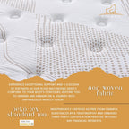 Luxe Dreams 7 Zones Pocket Spring Premium Mattress King Single 