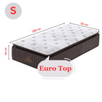Luxe Dreams 7 Zones Pocket Spring Premium Mattress Single 