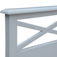 Maison Hampton Double Bed Frame Storage Drawer White