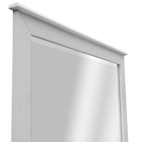 Maison Hampton Dresser Mirror Only White
