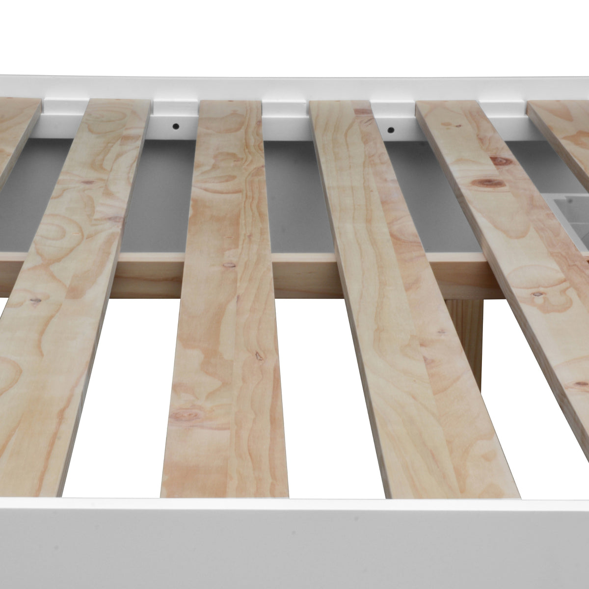 Maison Hampton King Bed Frame White