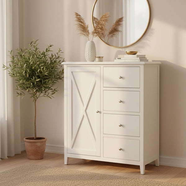 Maison Hampton Tallboy White