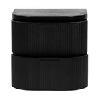 Manna Bedside Table Black