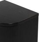 Manna Bedside Table Black