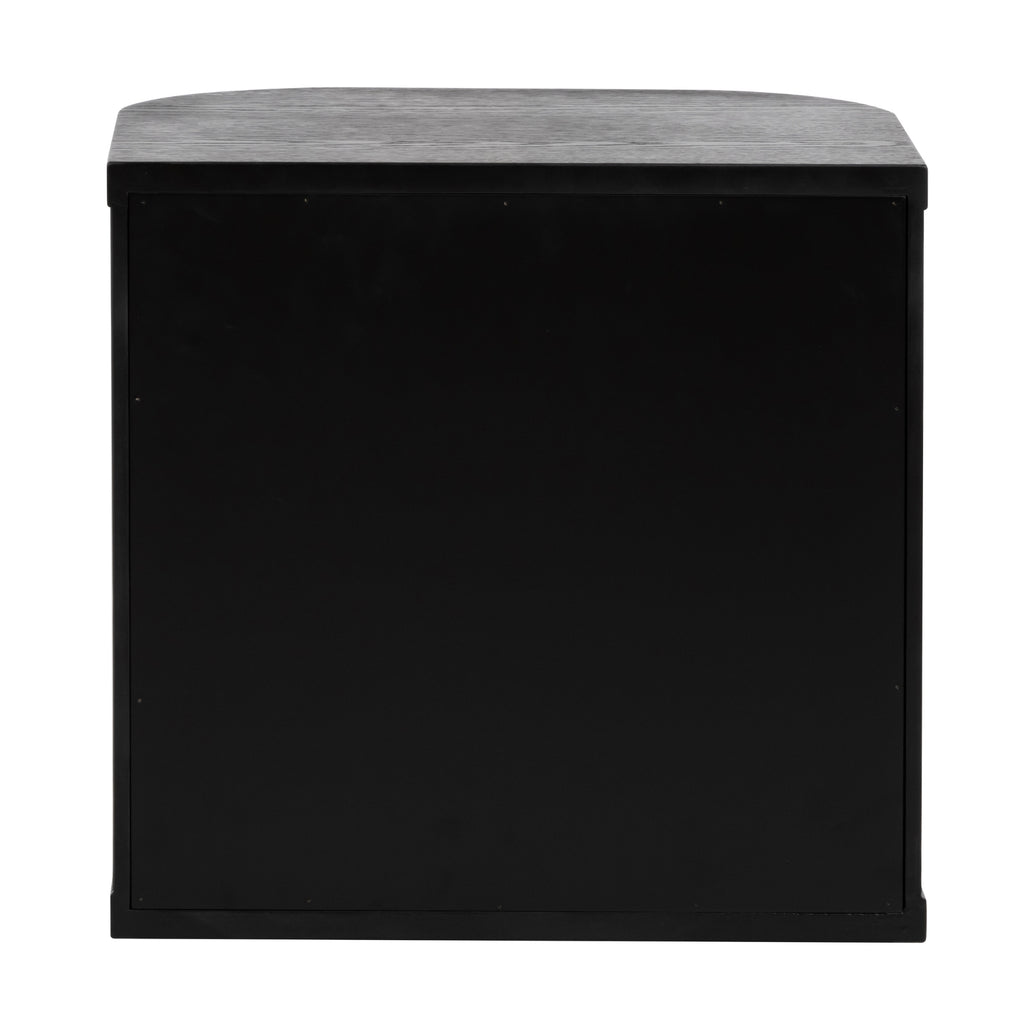 Manna Bedside Table Black
