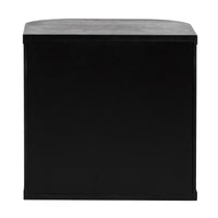 Manna Bedside Table Black