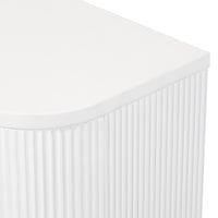 Manna Bedside Table White