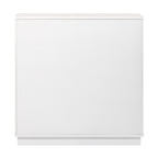 Manna Tallboy Fluted Chest of Drawer White