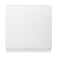 Manna Tallboy Fluted Chest of Drawer White