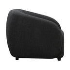 Marcel 1 Seater Armchair Boucle Fabric Sofa Charcoal