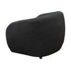 Marcel 1 Seater Armchair Boucle Fabric Sofa Charcoal