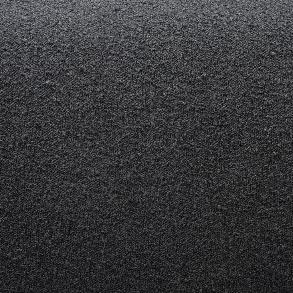 Marcel 1 Seater Armchair Boucle Fabric Sofa Charcoal