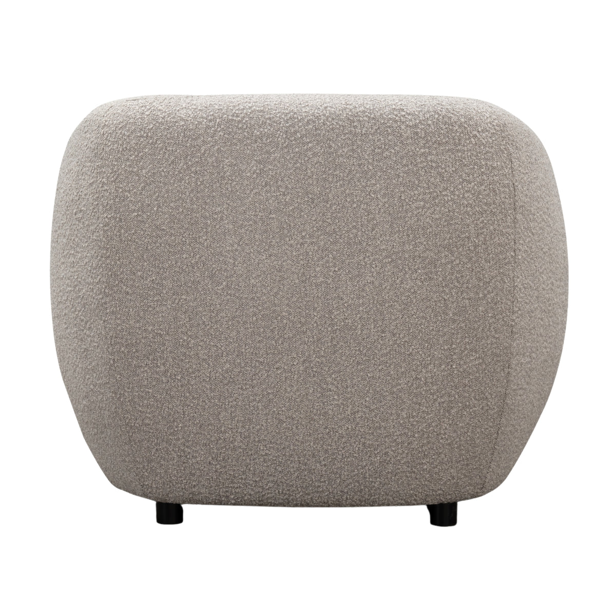 Marcel 1 Seater Armchair Boucle Fabric Sofa Quartz Beige