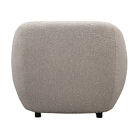 Marcel 1 Seater Armchair Boucle Fabric Sofa Quartz Beige
