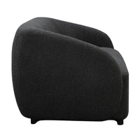 Marcel 3 Seater Boucle Fabric Sofa Charcoal