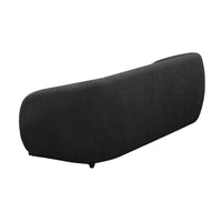 Marcel 3 Seater Boucle Fabric Sofa Charcoal