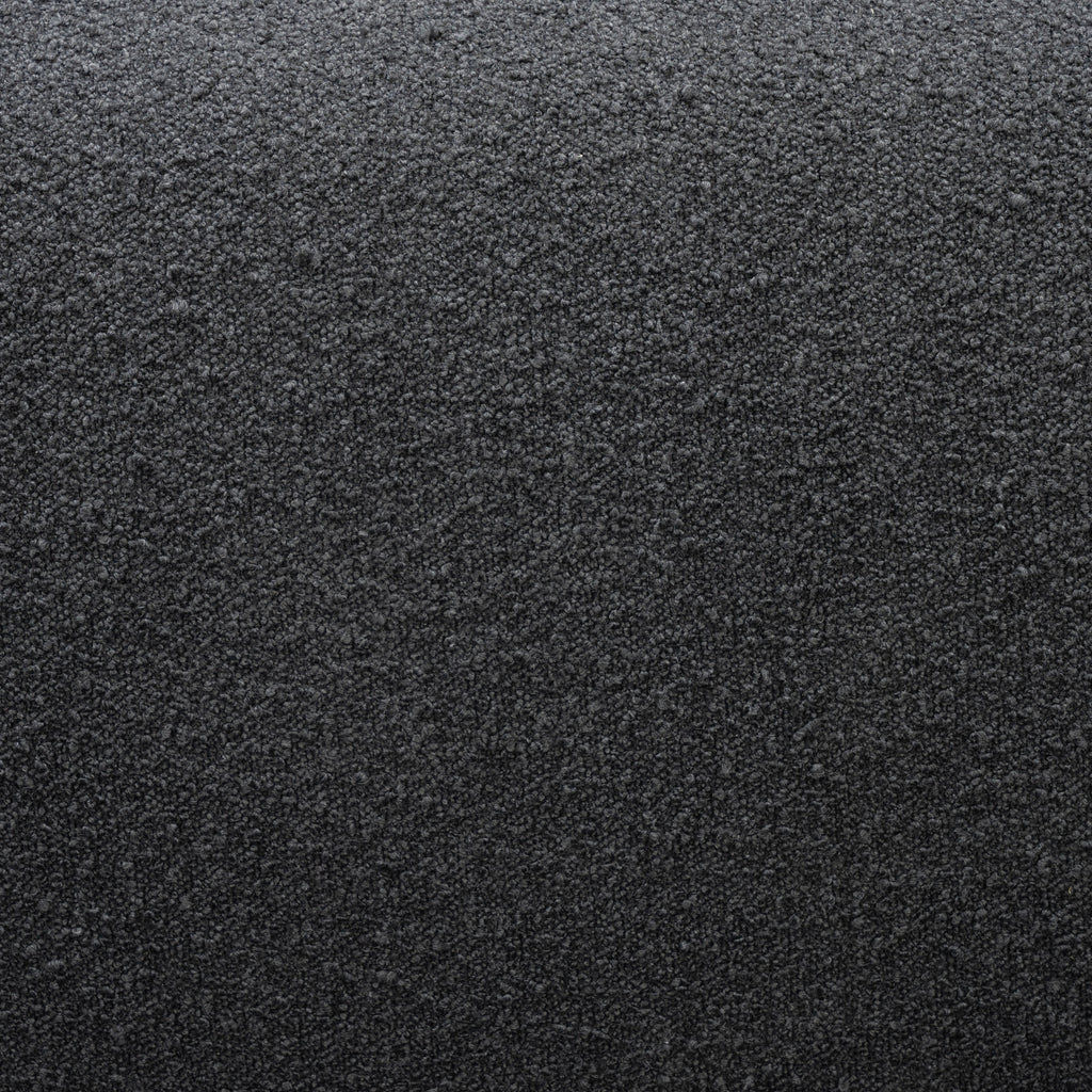 Marcel 3 Seater Boucle Fabric Sofa Charcoal