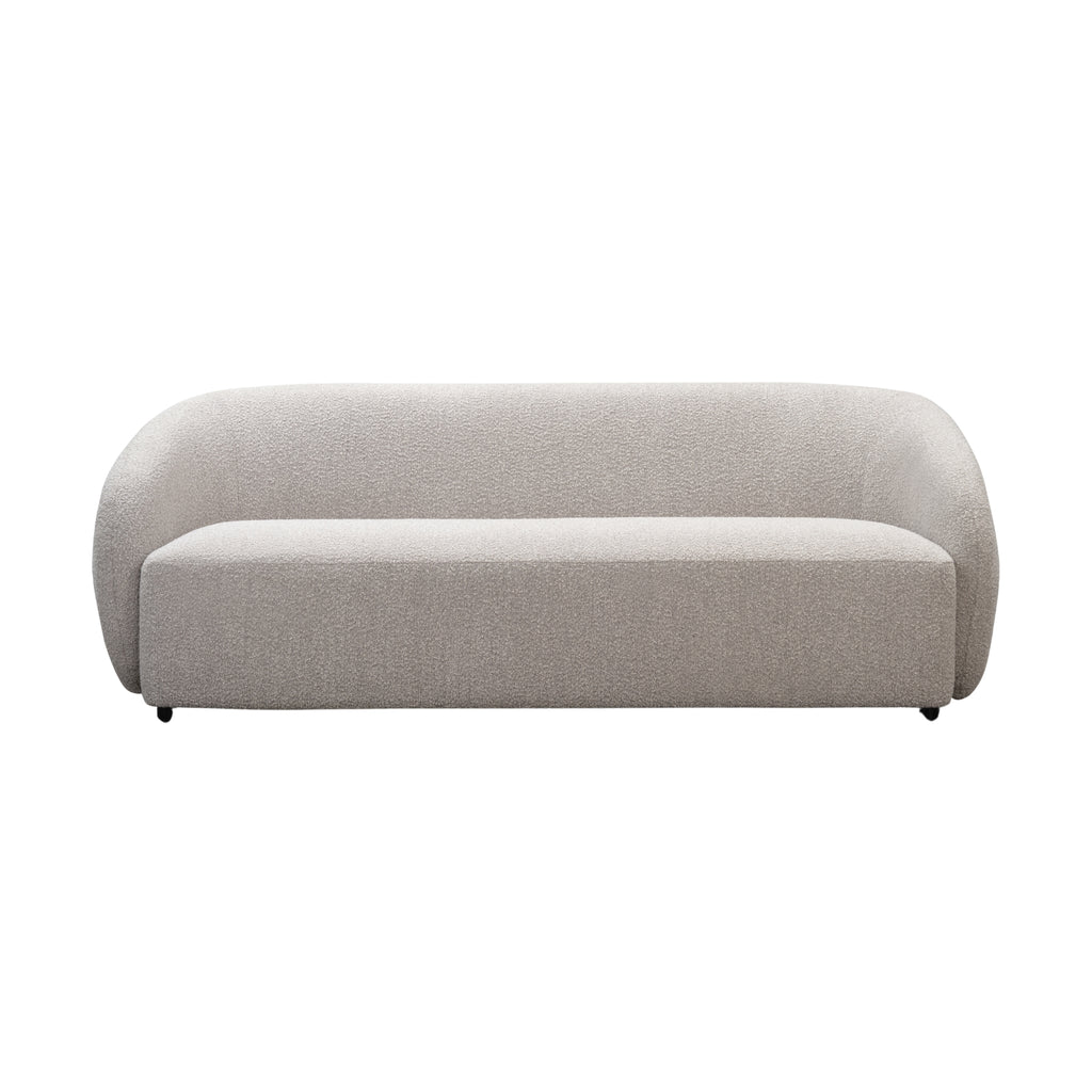 Marcel 3 Seater Boucle Fabric Sofa Quartz Beige