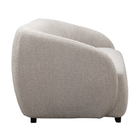 Marcel 3 Seater Boucle Fabric Sofa Quartz Beige