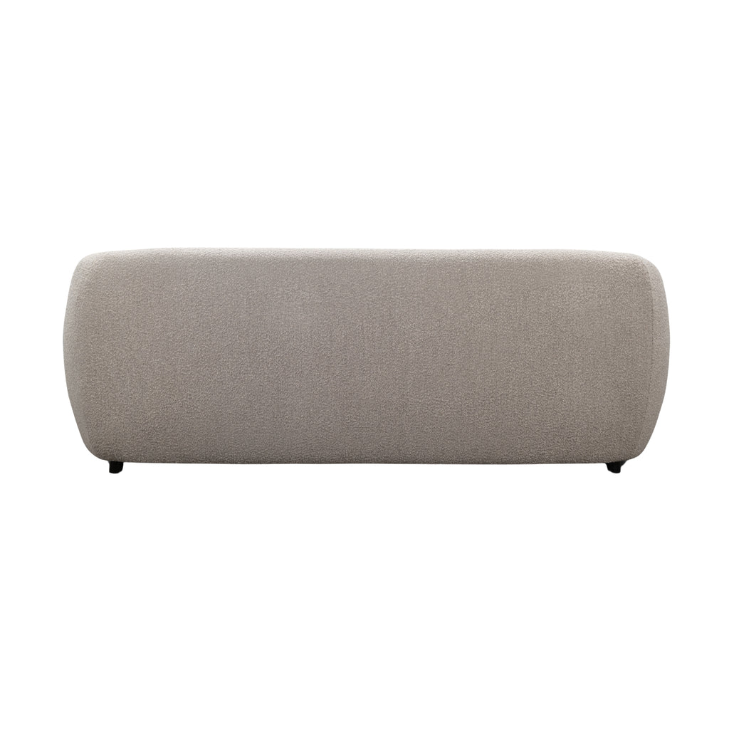 Marcel 3 Seater Boucle Fabric Sofa Quartz Beige