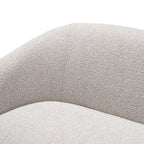 Marcel 3 Seater Boucle Fabric Sofa Quartz Beige