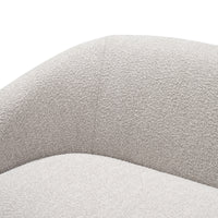 Marcel 3 Seater Boucle Fabric Sofa Quartz Beige