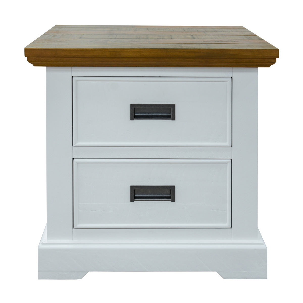 Marline Bedside Table Oak White