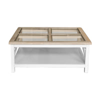 Marmalade Hampton 100cm Square Coffee Table White Oak