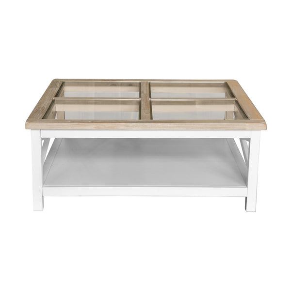 Marmalade Hampton 100cm Square Coffee Table White Oak