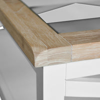 Marmalade Hampton 100cm Square Coffee Table White Oak
