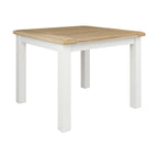 Marmalade Hampton 100cm Square Dining Table White Oak